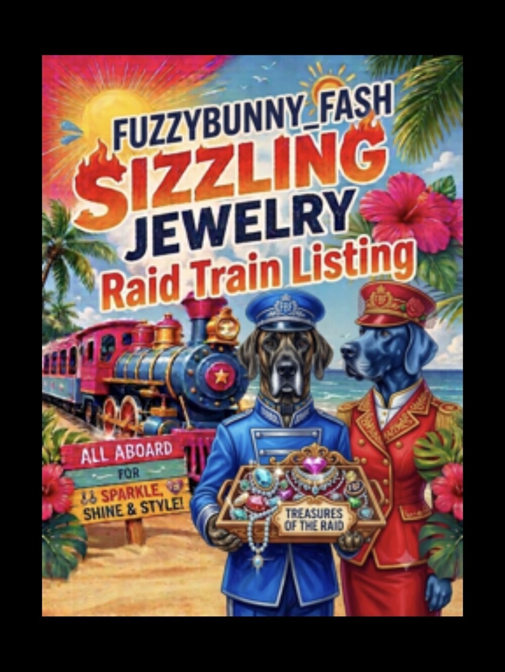4.99 SHIPPING UNLISTED JEWELRY Raid TRAIN